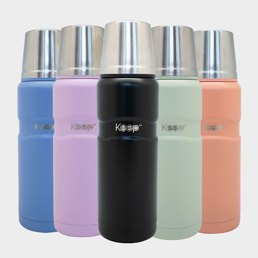 Termo Ergonómico Keep Acero Inoxidable 500ML