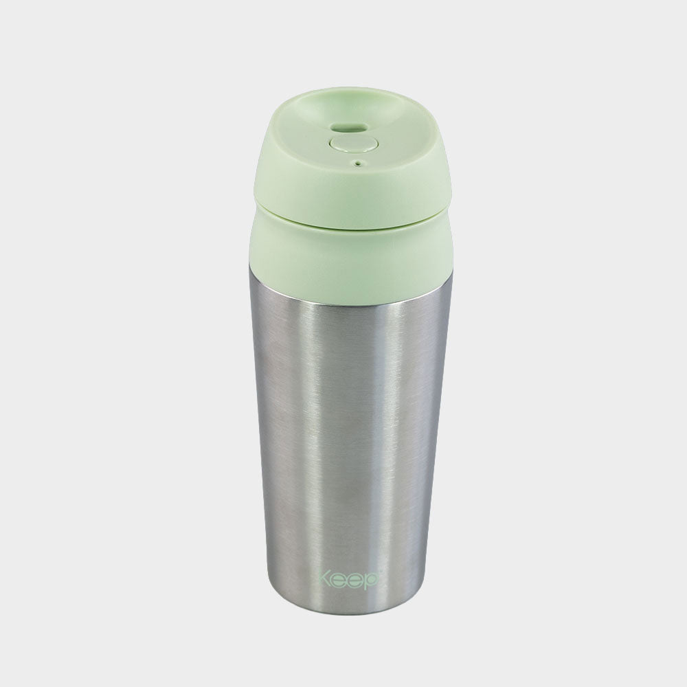 Mug Botón Keep Acero Inoxidable 450 ML