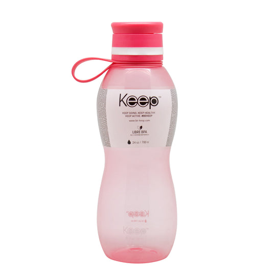 Botella de agua Keep 700 ML - Rosa