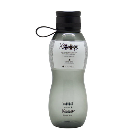 Botella de agua Keep 700 ML - Negro