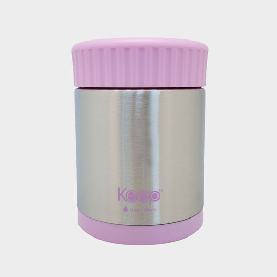 Termo Comida Keep Acero Inoxidable 450 ML - Rosa