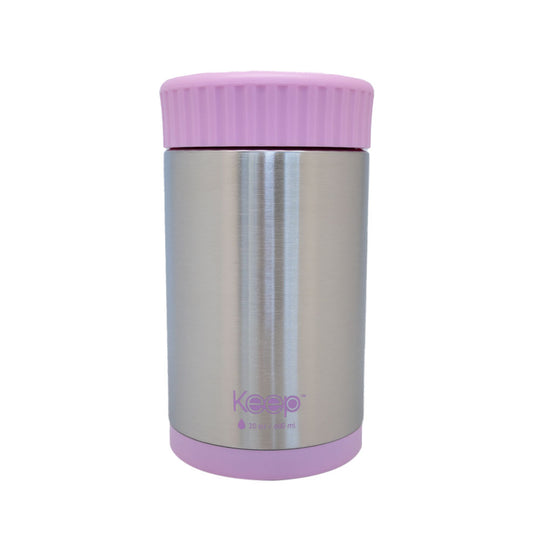 Termo Comida Keep Acero Inoxidable 600 ML - Rosa