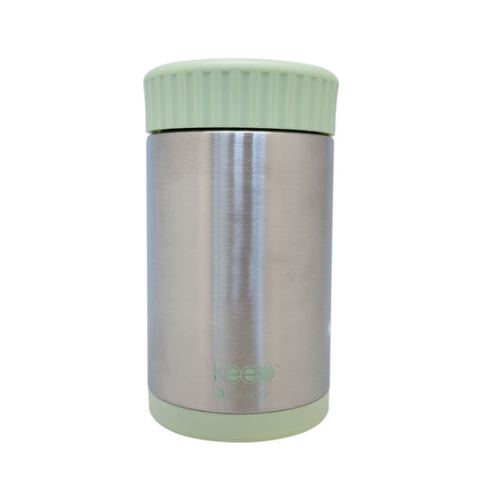 Termo Comida Keep Acero Inoxidable 600 ML - Pistacho