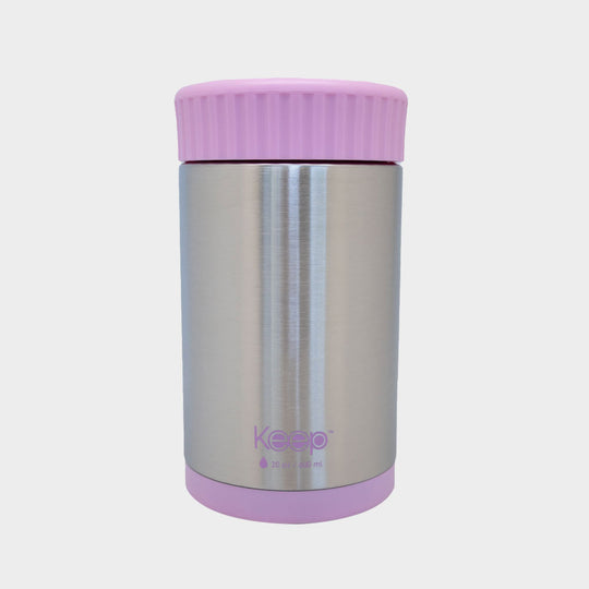 Termo Comida Keep Acero Inoxidable 600 ML - Rosa
