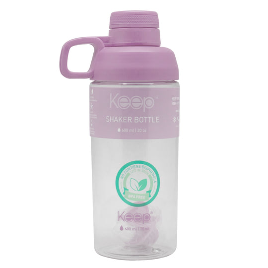 Botella Shaker Keep 600 ML - Lavanda