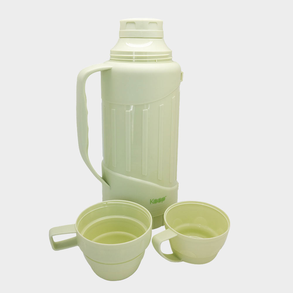 Termo Outdoor Keep 1.8 L con 2 Tazas Tapa