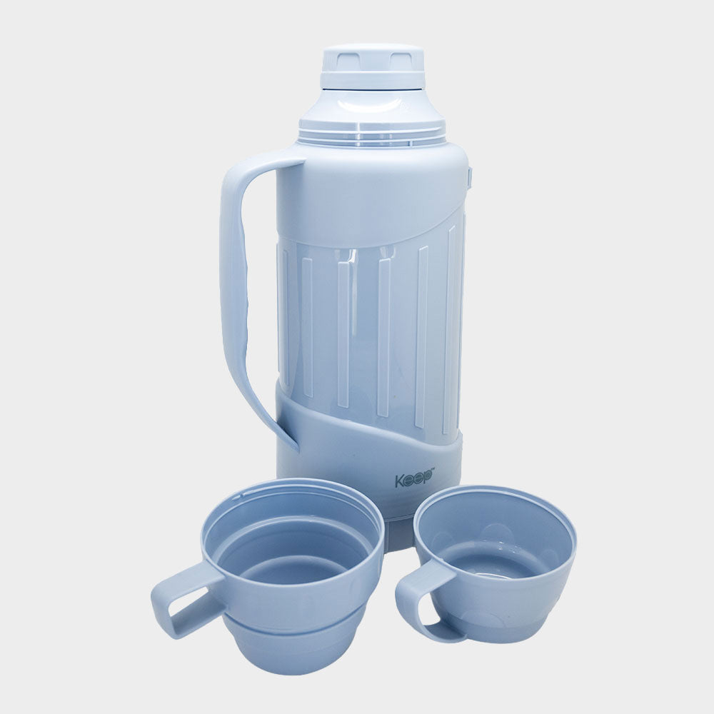 Termo Outdoor Keep 1.8 L con 2 Tazas Tapa