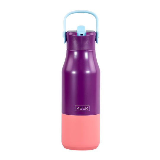 BOTELLA INSULADA COLORS FLASK KEEP 700ML - Púrpura