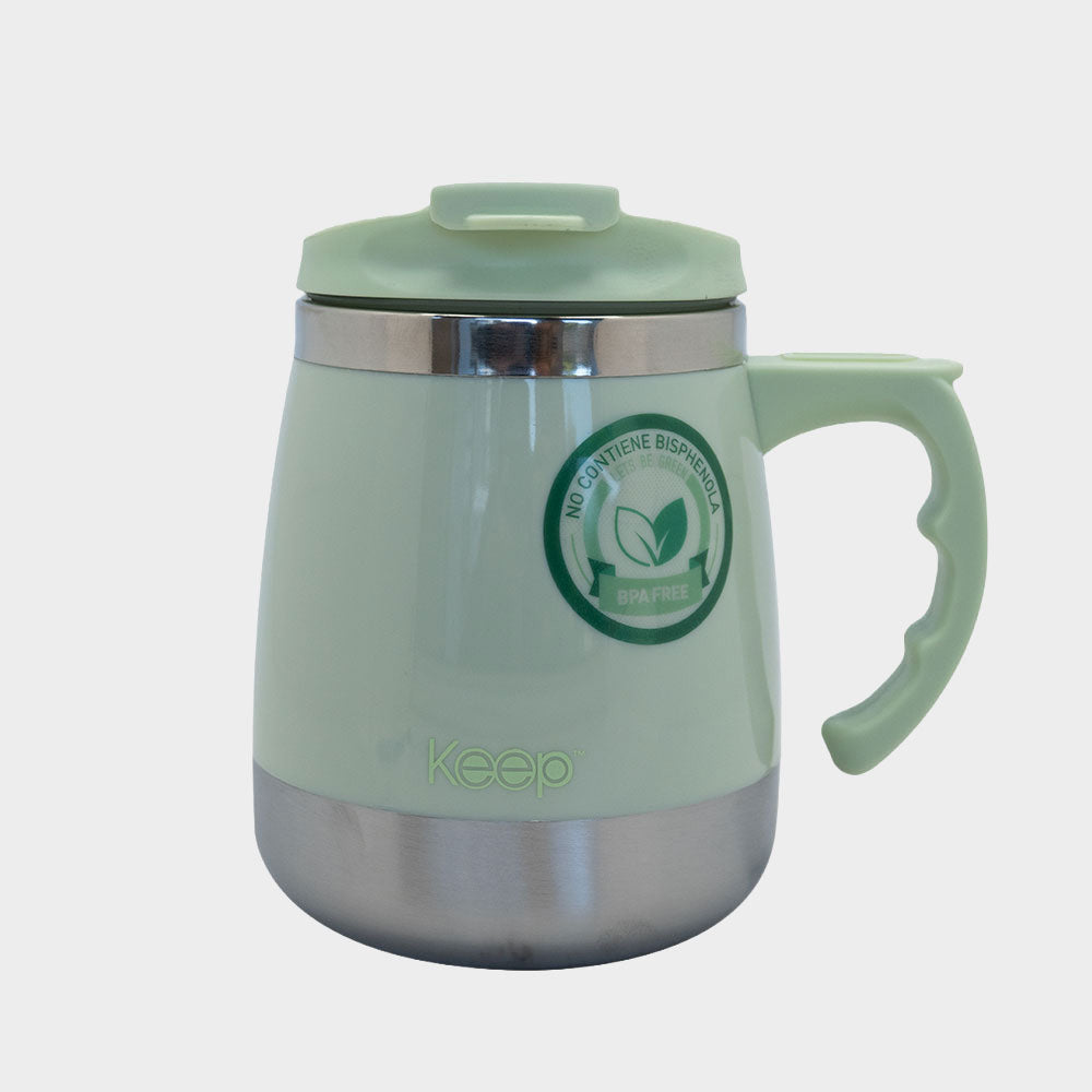 Mug Termo Keep Acero Inoxidable 400 ML