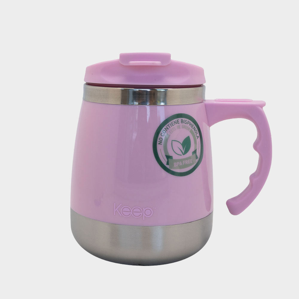 Mug Termo Keep Acero Inoxidable 400 ML