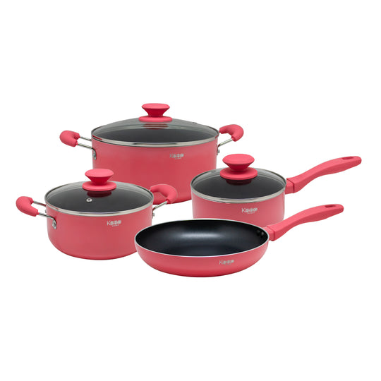 Bateria 7pcs Titanium Pro Keep - Coral
