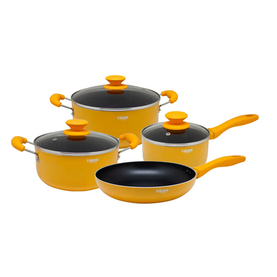 Bateria 7pcs Titanium Pro Keep - Pumpkin