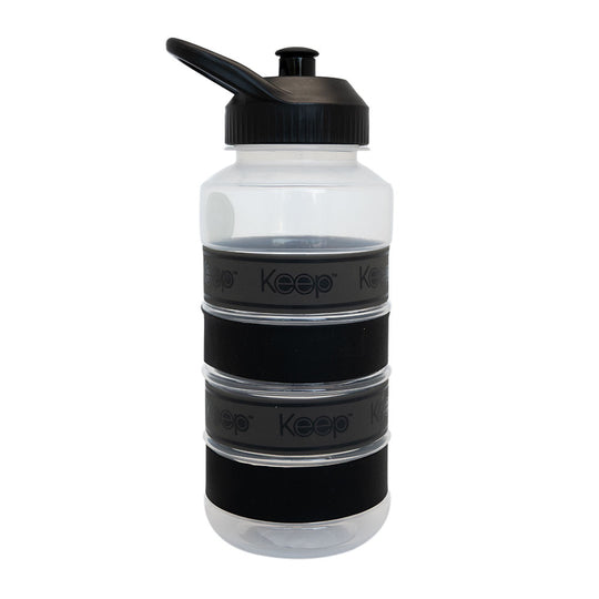 Botella 1L Big Bands Keep - Negro