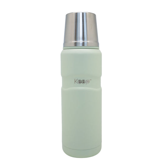 Termo Ergonómico Keep Acero Inoxidable 500ML - Pistacho