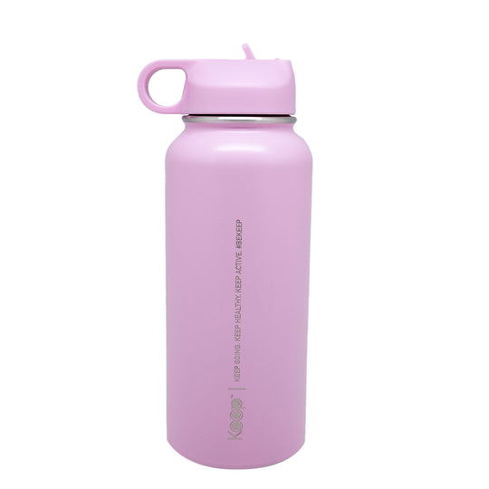 Botella Insulada 1L Keep - Rosa