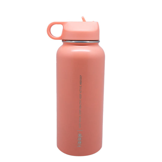 Botella Insulada 1L Keep - Coral