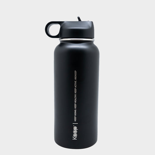 Botella Insulada 1L Keep - Negro