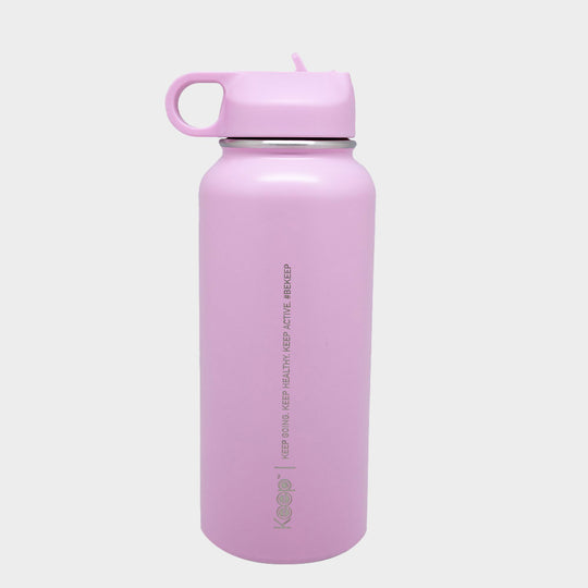 Botella Insulada 1L Keep - Rosa