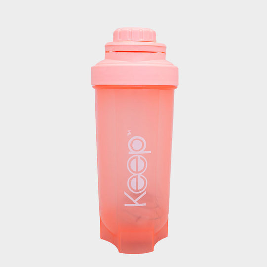 Botella Shaker Colores Keep - Coral