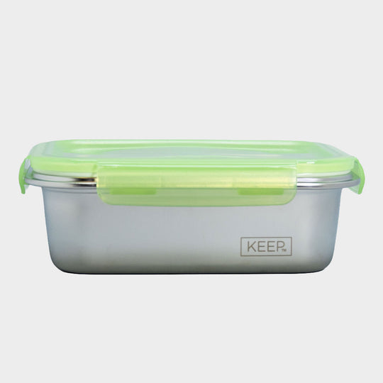Contenedor Hermético Keep Acero Inoxidable 1300ml - Pistacho