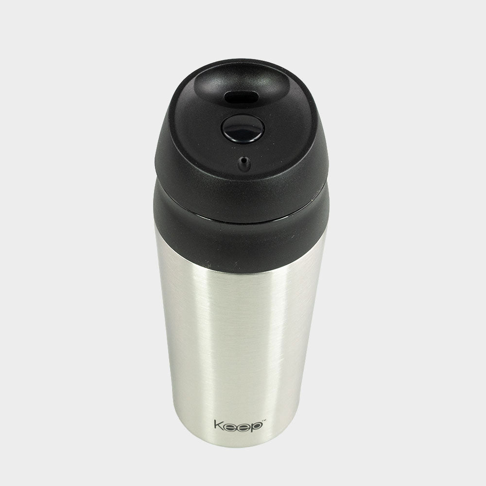 Mug Botón Keep Acero Inoxidable 450 ML