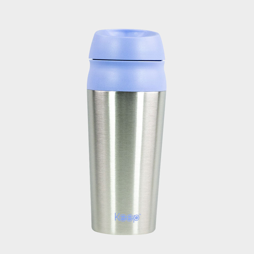 Mug Botón Keep Acero Inoxidable 450 ML