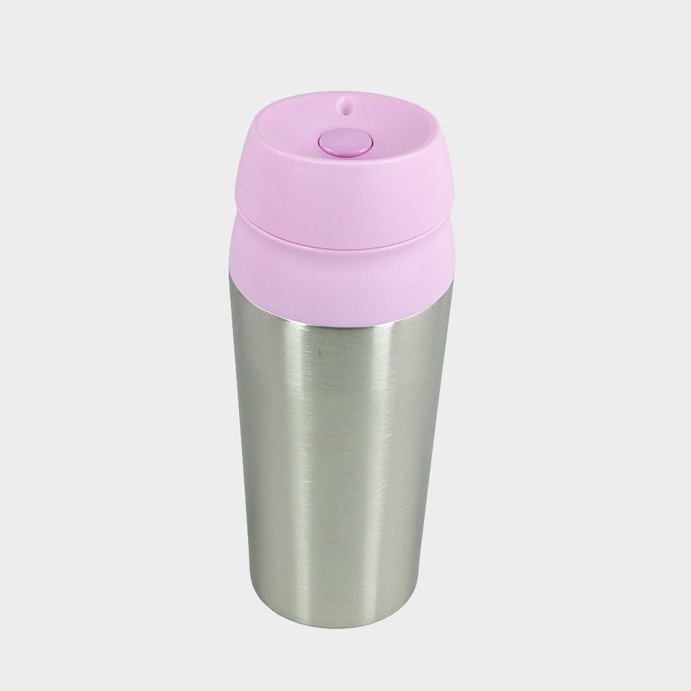 Mug Botón Keep Acero Inoxidable 450 ML