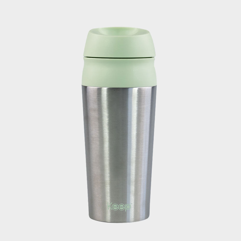 Mug Botón Keep Acero Inoxidable 450 ML