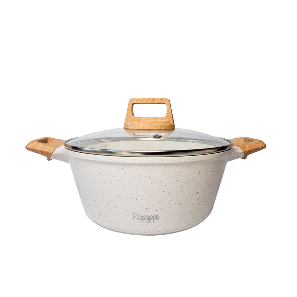 Batería de Cocina Antiadherente 8 piezas Keep Nude Line