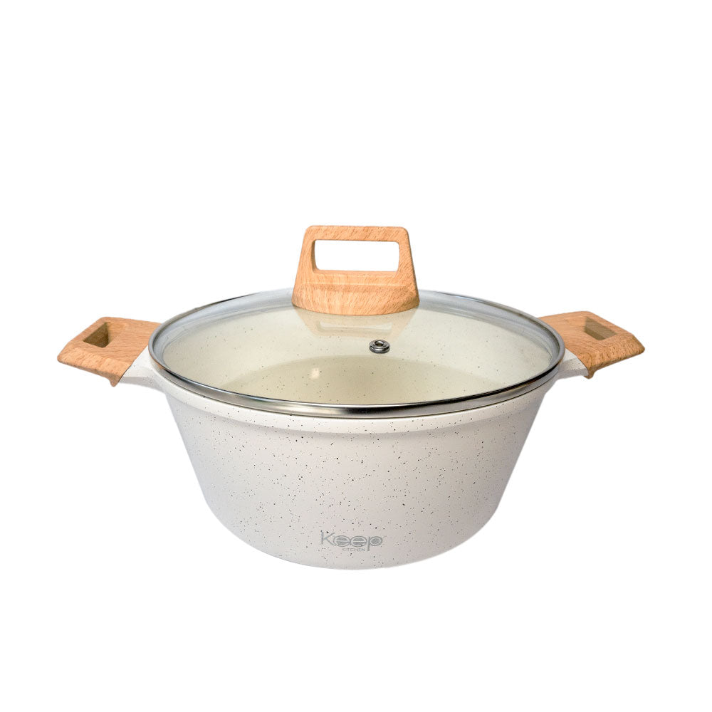 Batería de Cocina Antiadherente 8 piezas Keep Nude Line