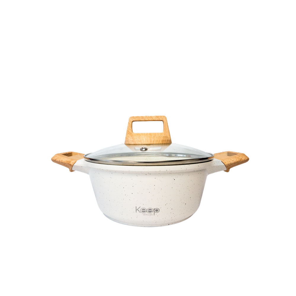 Batería de Cocina Antiadherente 8 piezas Keep Nude Line