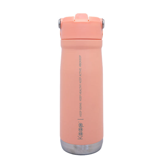 Botella Insulada Doble Pared 650ml Keep - Coral