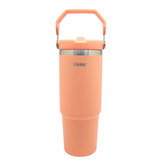 Botella Insulada Doble Pared 850ml Keep - Coral