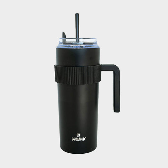 Coffee Mug Doble Pared 20oz Keep - Negro