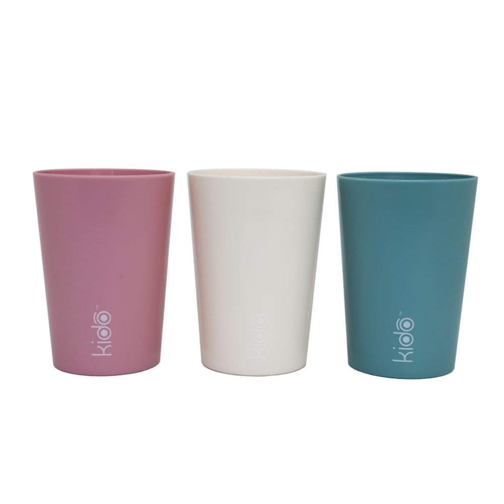 Set 3 Vasos Kido 250ml