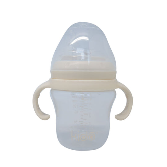 Vaso Antiderrame Kido Con Asas 250ml - Amarillo