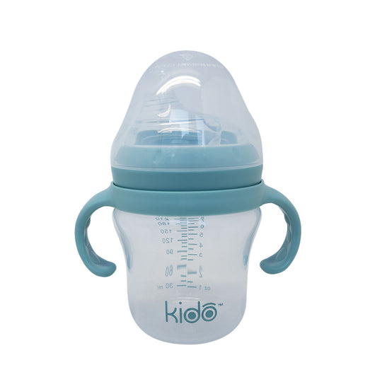 Vaso Antiderrame Kido Con Asas 250ml - Azul