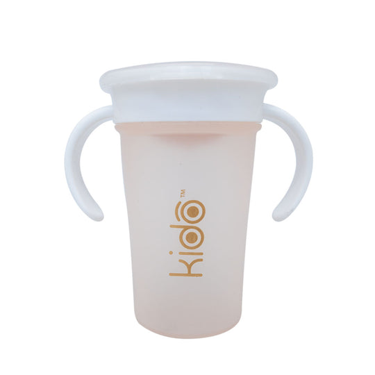 Vaso 360 Antiderrame Kido 280ml - Amarillo