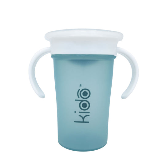 Vaso 360 Antiderrame Kido 280ml - Azul