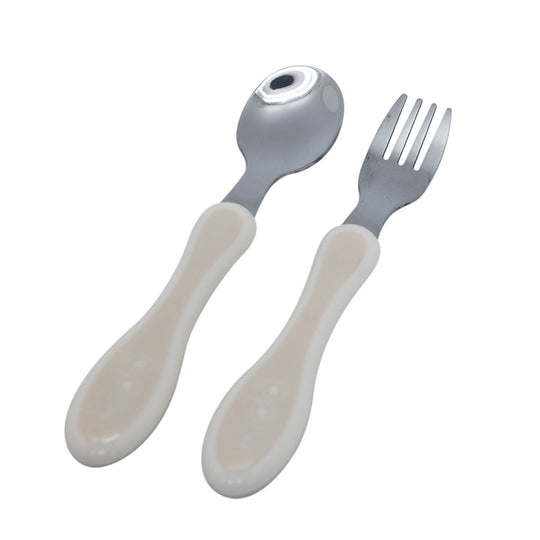 Set Cubiertos Kido - Amarillo