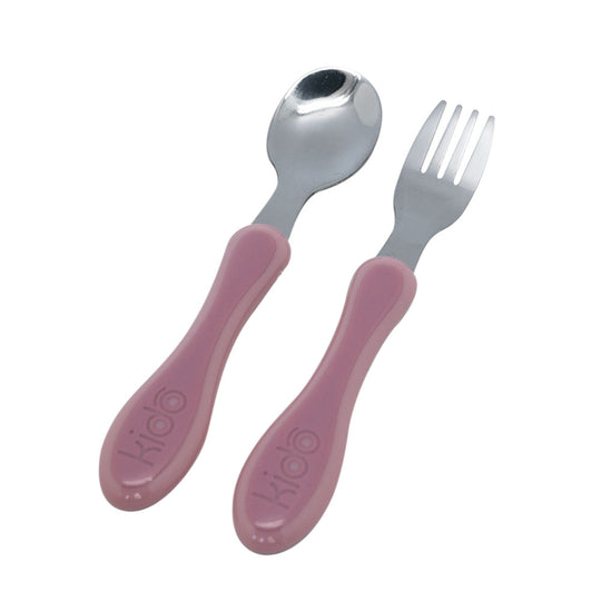Set Cubiertos Kido - Rosa