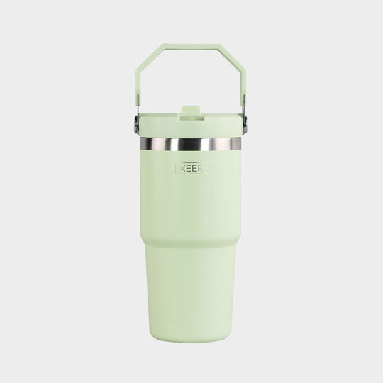 Botella Insulada Con Mango Keep 590ml - Pistacho