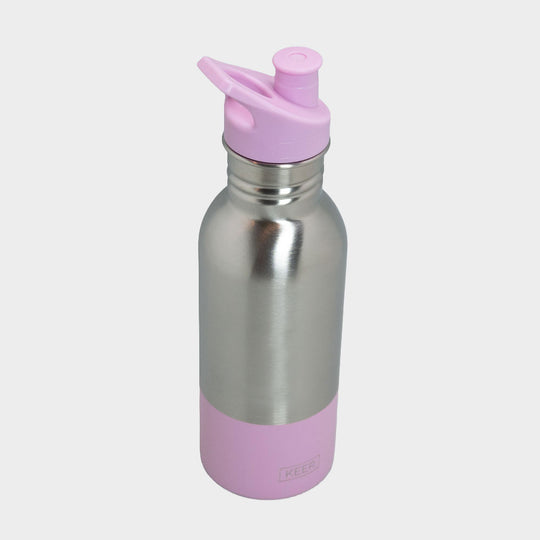 Botella Metálica 600ml Keep - Rosa