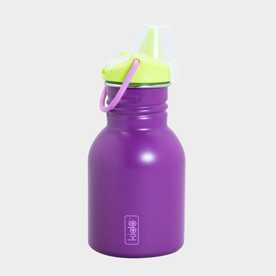 Botella Metálica Mango 355ml Kido - Púrpura