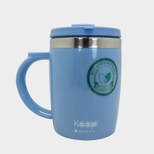 Mug Termo Keep Acero Inoxidable 400 ML - Lavanda